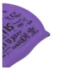 TA Sport Swimming Cap Adult Silicone Cap - Purple