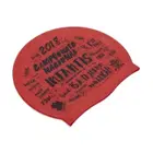 TA Sport Swimming Cap Adult Silicone Cap - Red