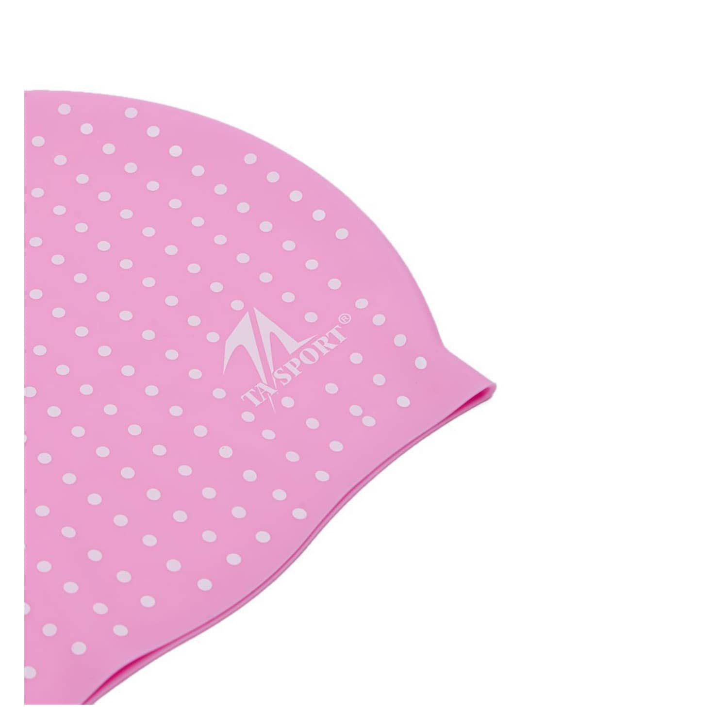 تي اي سبورت قبعة السباحة الكبار قبعة سيليكون - Pink