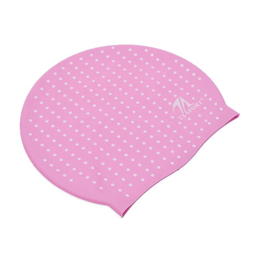تي اي سبورت قبعة السباحة الكبار قبعة سيليكون - Pink