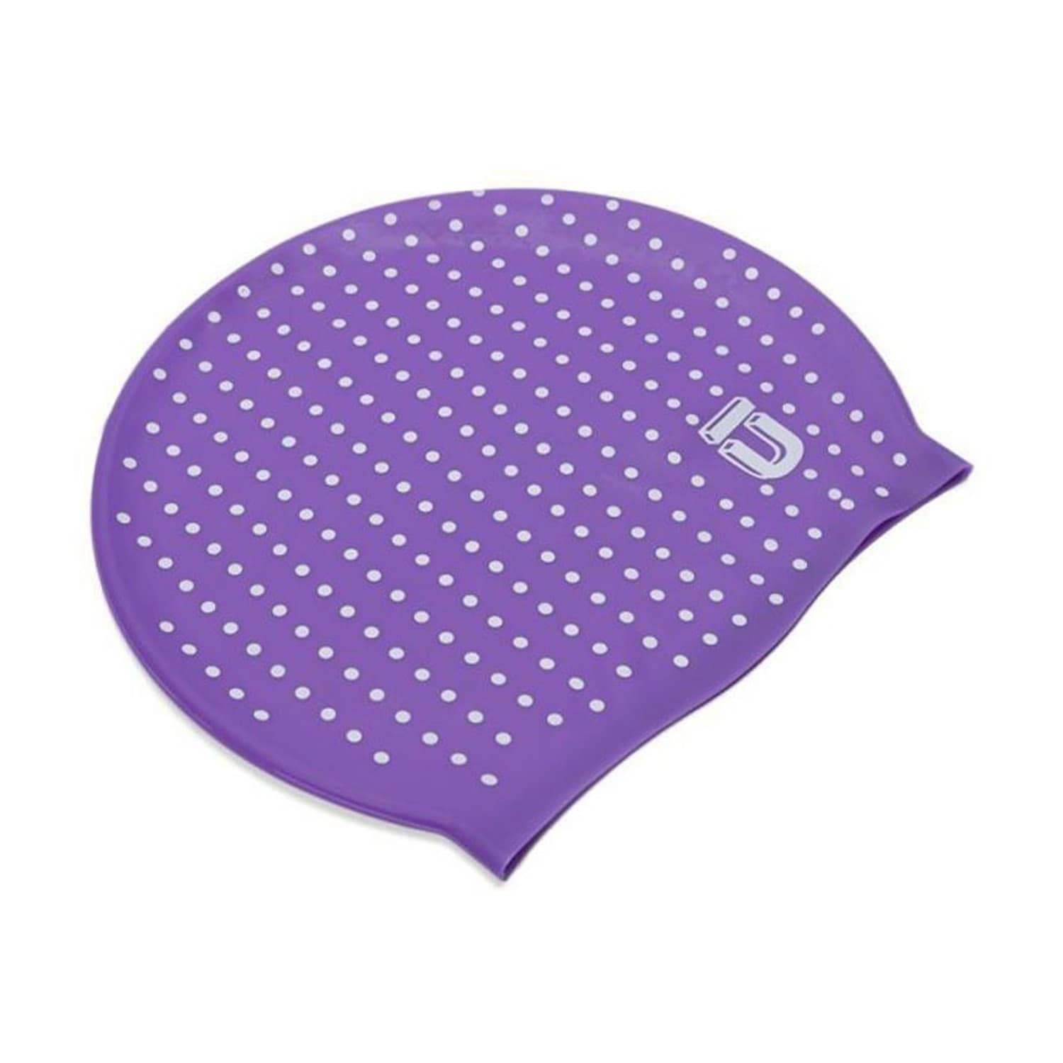 TA Sport Swimming Cap Adult Silicone Cap - Purple