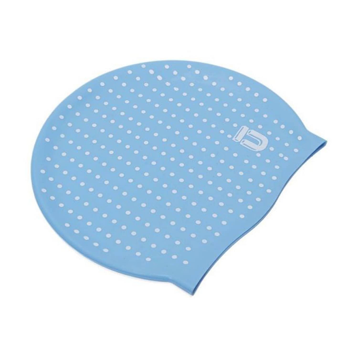 تي اي سبورت قبعة السباحة الكبار قبعة سيليكون - Sky Blue