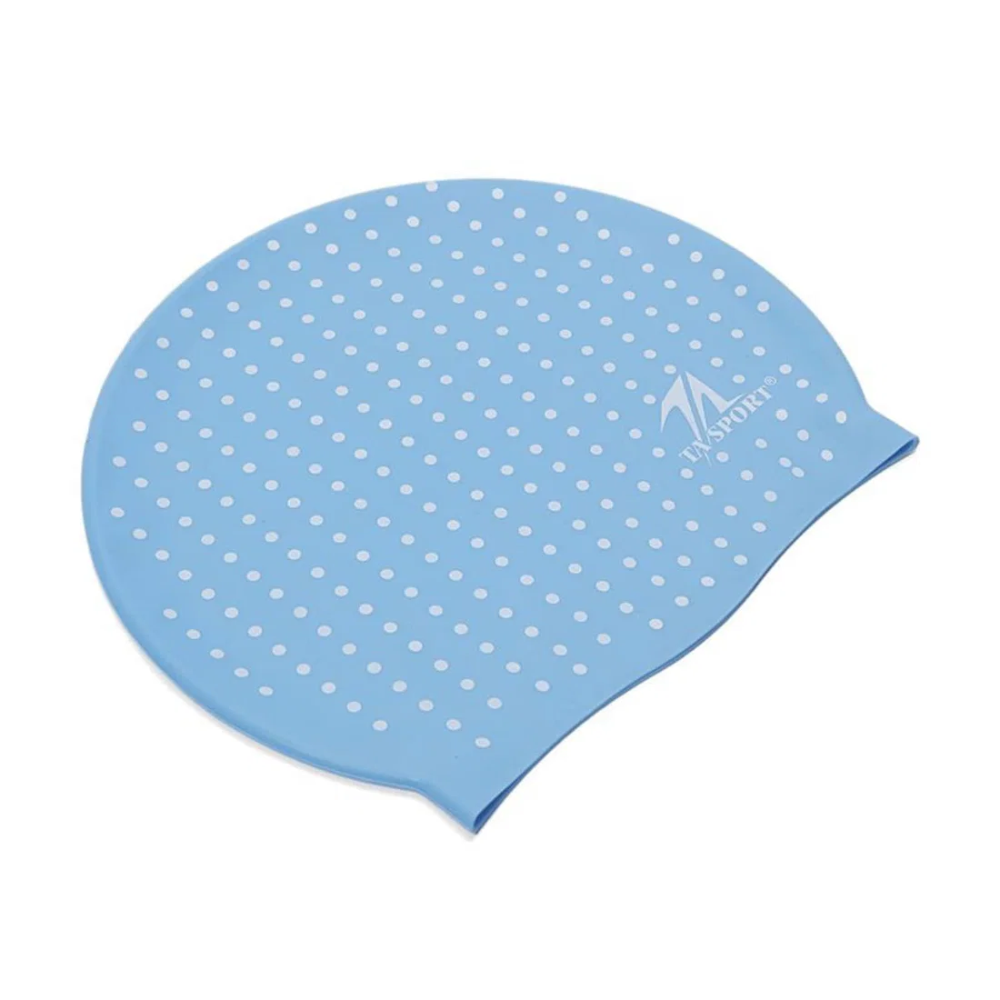TA Sport Swimming Cap Adult Silicone Cap - Sky Blue