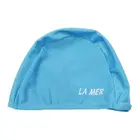 La Mer Lycra Cap Senior Narrow Band - Blue