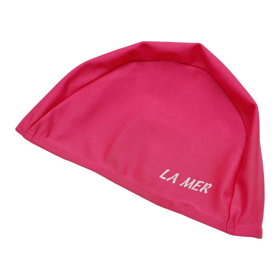 La Mer Lycra Cap Senior Narrow Band - Rose Red