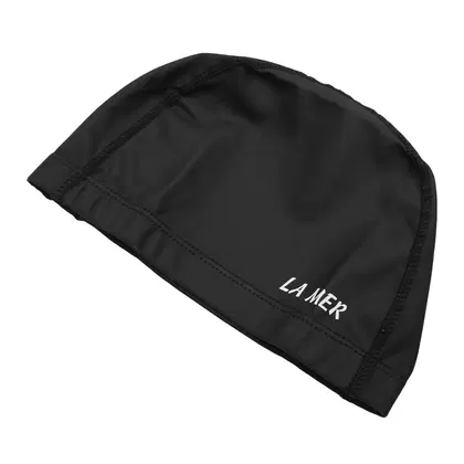 La Mer Pu Cap Senior Wide Band - Black