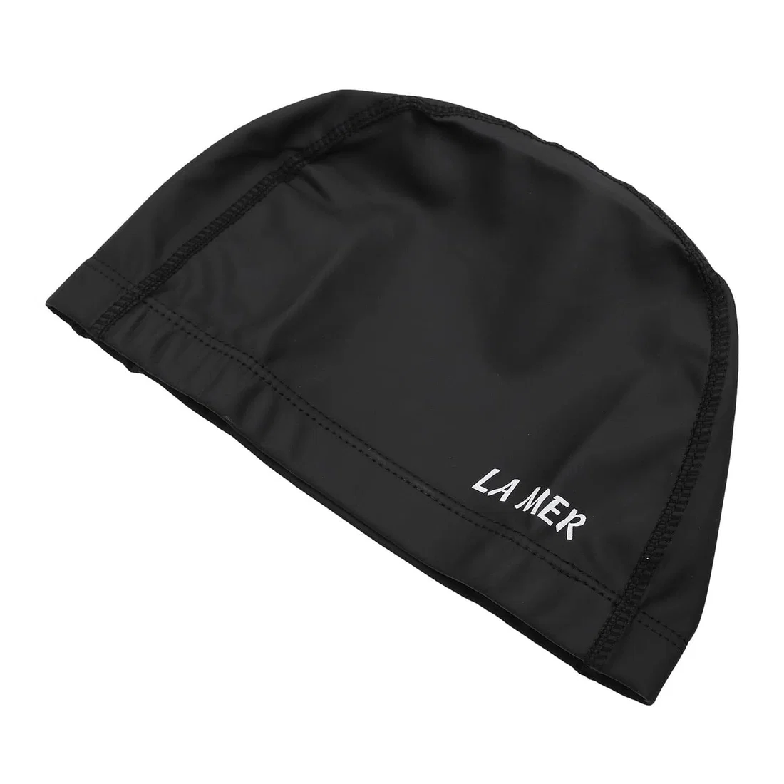 La Mer Pu Cap Senior Wide Band - Black