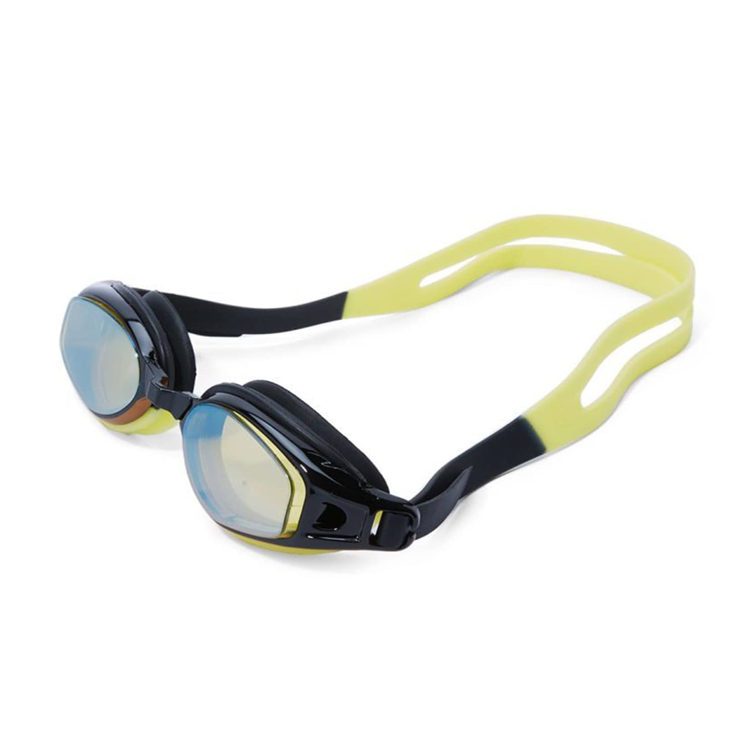 TA Sport Swimming Goggles Antifog - Black/Yellow