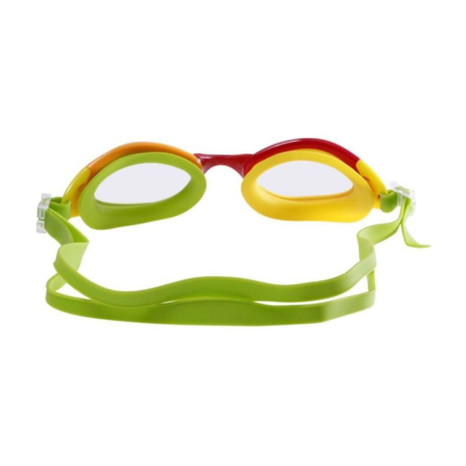 تي اي سبورت نظارات السباحة المضادة للضباب أصفر/أخضر