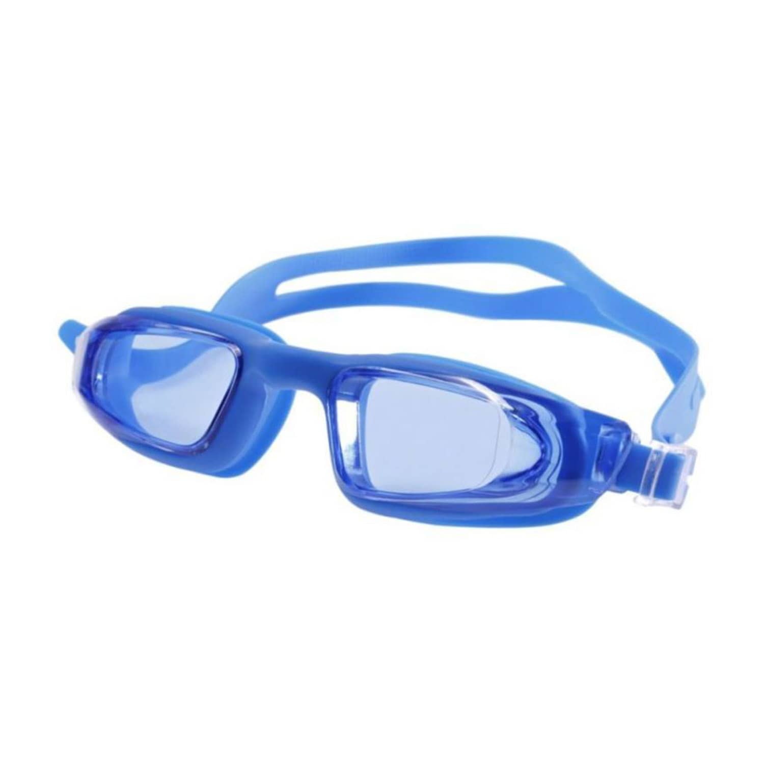 تي اي سبورت نظارات السباحة المضادة للضباب باللون الأزرق