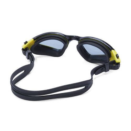 تي اي سبورت نظارات السباحة المضادة للضباب أسود/أصفر