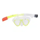 TA Sport Mask & Snorkel Set Silicon Material Yellow/Red