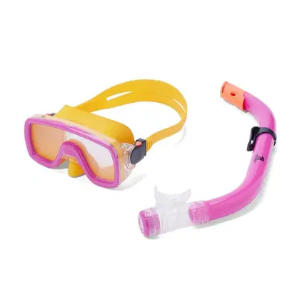 TA Sport Swimming Mask & Snorkel D101+Dx503 Purple Frame