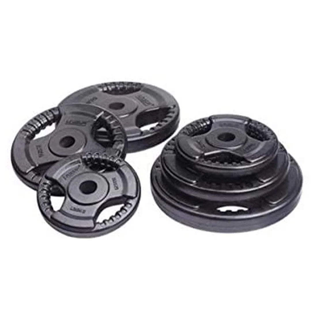Liveup Rubber Plate 12.5Kg 30 mm LS2122 W/Handle Cut Hol