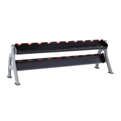 Body Solid NMDR-2 Neo Mechanics 2-Tier Dumbbell Rack