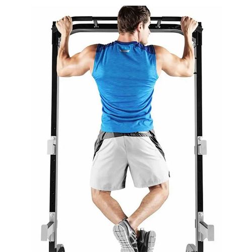Marcy SB-670 Squat Rack With Multi-Grip Pull Up Bar