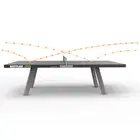 Kettler Eden Outdoor Stationary Table Tennis Table