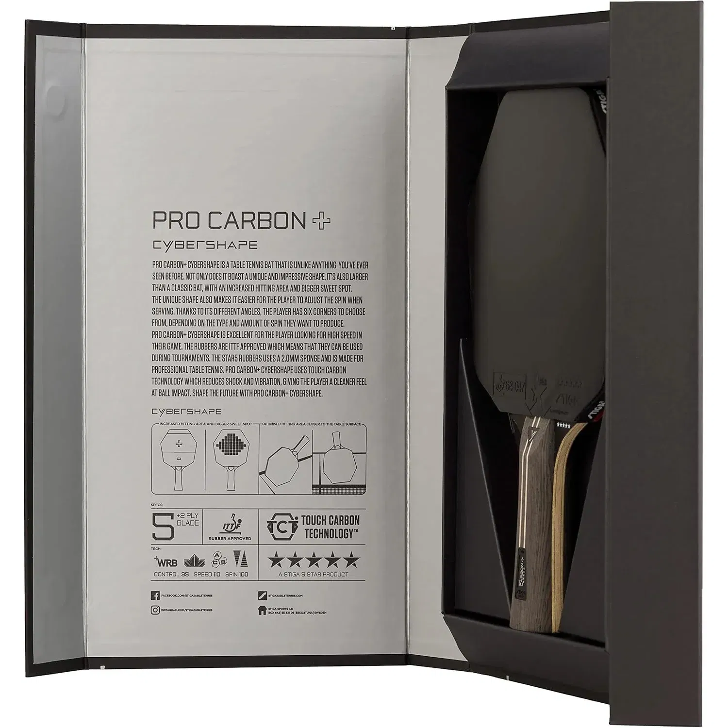 ستيجا 5 Star Pro Carbon Plus Cybershape