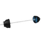 1441 Fitness  7 Ft Olympic Bar with Dual Grip Olympic Plates Set | 160 kg