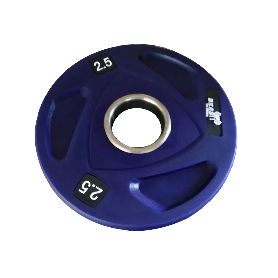 Beast Fitness PU Colour Olympic Weight Plate - 2.5 Kg - Single