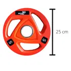 وحش اللياقة البدنية لوحة الوزن الأولمبية ذات اللون PU - 5 Kg - Single