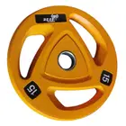 وحش اللياقة البدنية لوحة الوزن الأولمبية ذات اللون PU - 15 Kg - Single