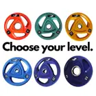Beast Fitness PU Colour Olympic Weight Plate - 20 Kg - Single