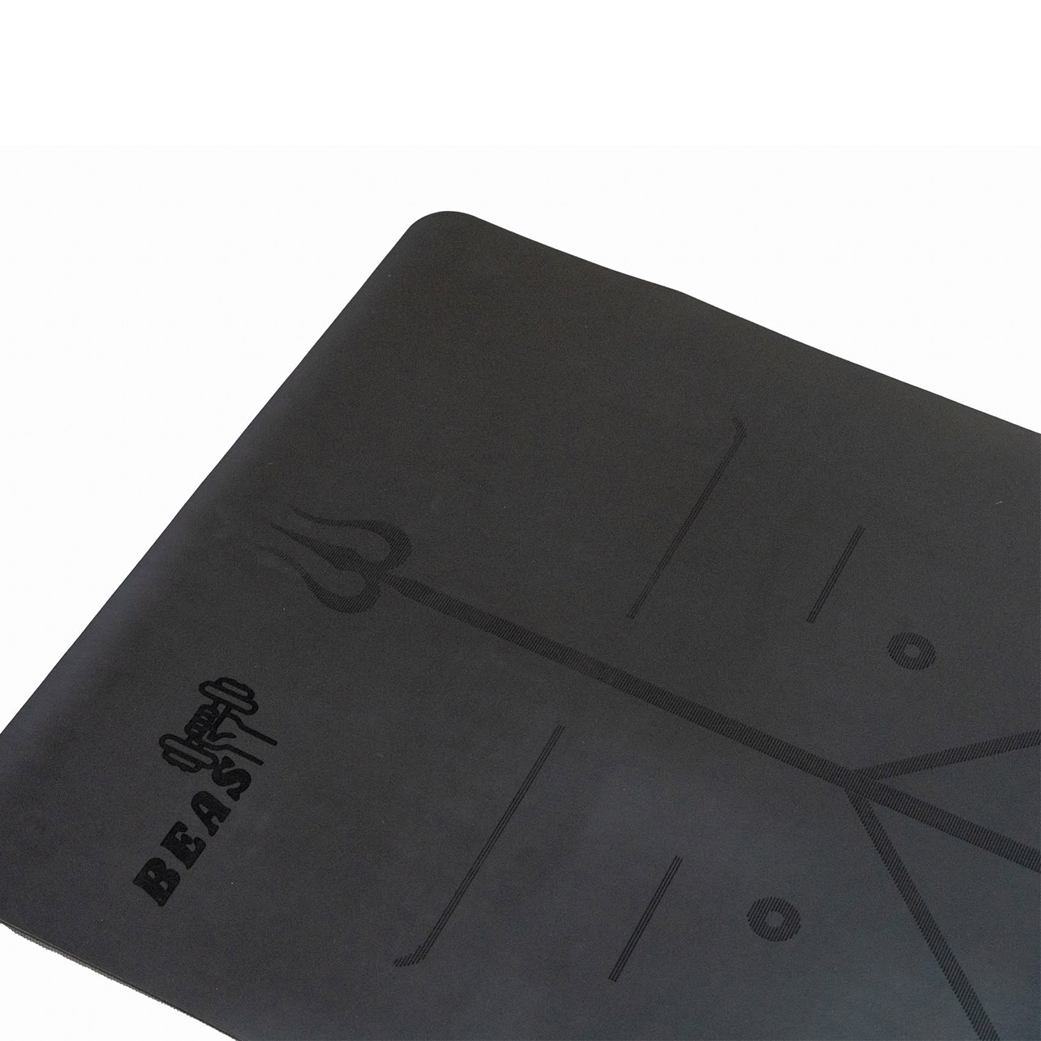 وحش اللياقة البدنية سجادة يوجا مضادة للانزلاق بسمك 5 مم