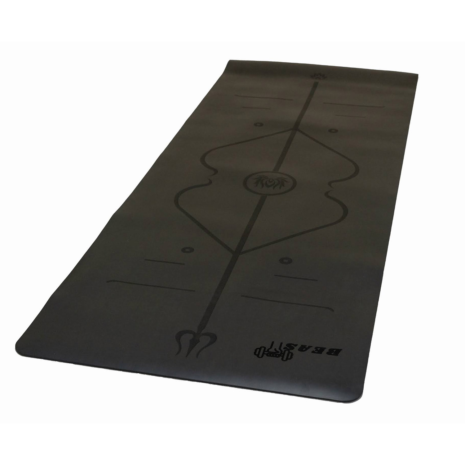 وحش اللياقة البدنية سجادة يوجا مضادة للانزلاق بسمك 5 مم