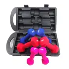Beast Fitness Neoprene Dumbbell Set With Carrying Case 9kg