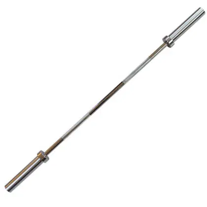 Beast Fitness Straight Barbell 20kg With Bearing Spring Collars 2.2m