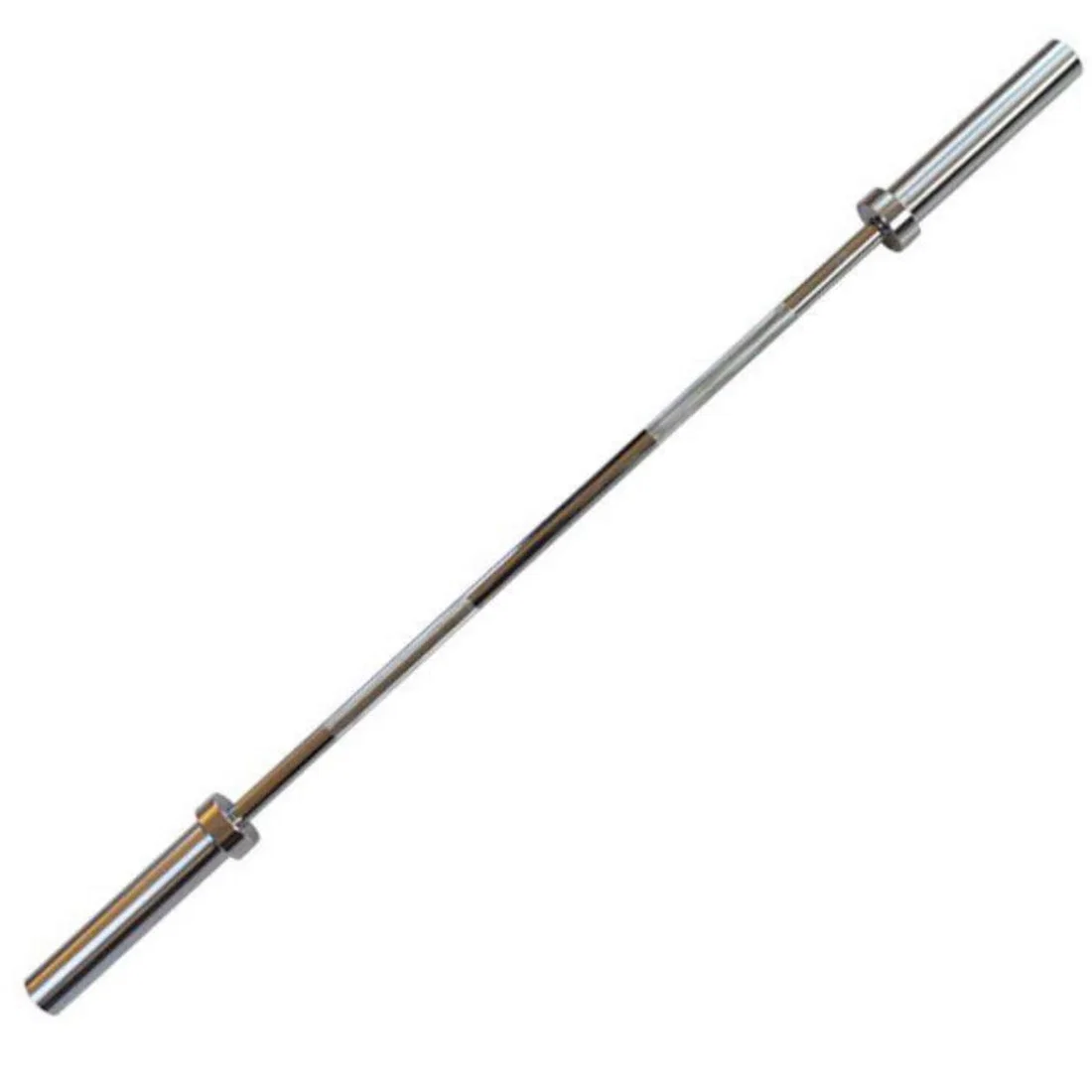 Beast Fitness Straight Barbell 20kg With Bearing Spring Collars 2.2m