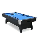 Vox Fitness Billiards Table Indoor Entertainment Sport 8FT Auto Ball Return America Pool Billiard Table - Perfect for Family Game Room