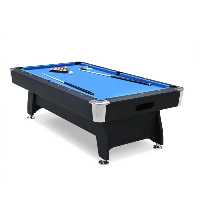 Vox Fitness Billiards Table Indoor Entertainment Sport 8FT Auto Ball Return America Pool Billiard Table - Perfect for Family Game Room