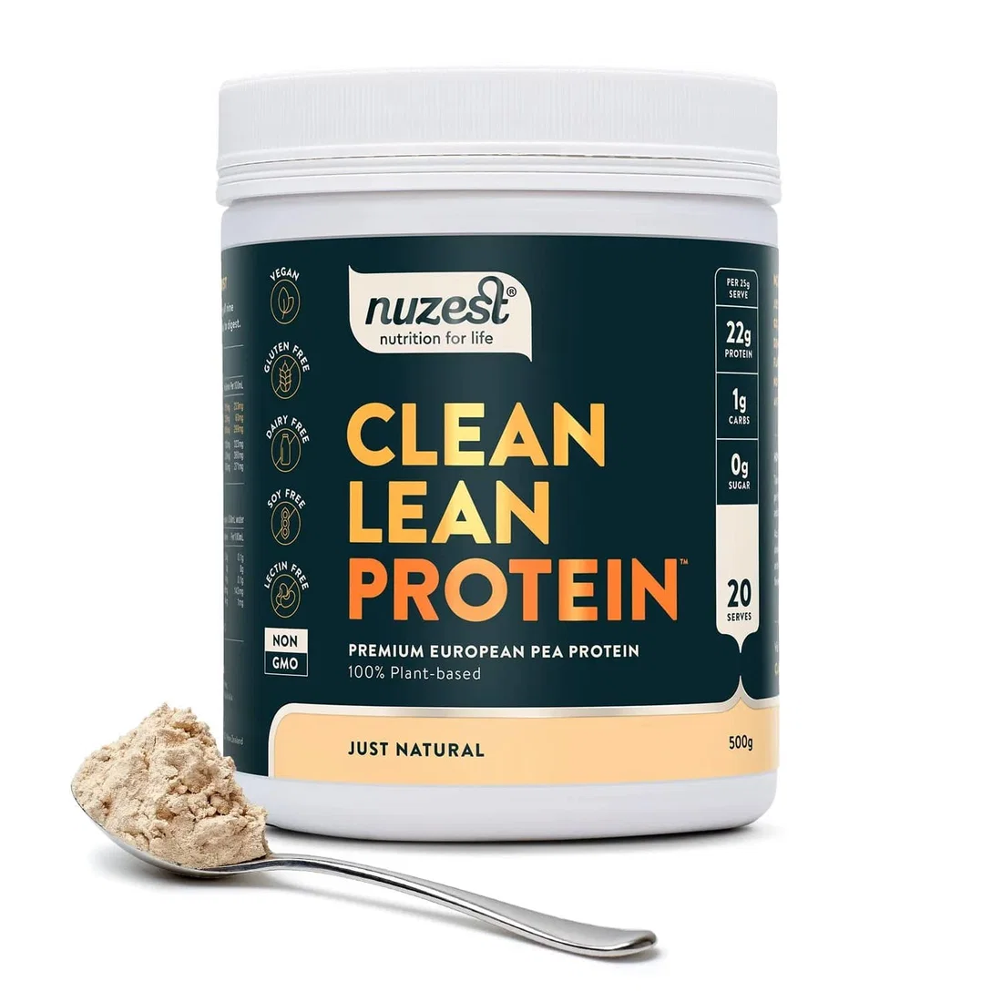 Nuzest Clean Lean Protein - Just Natural - 500g