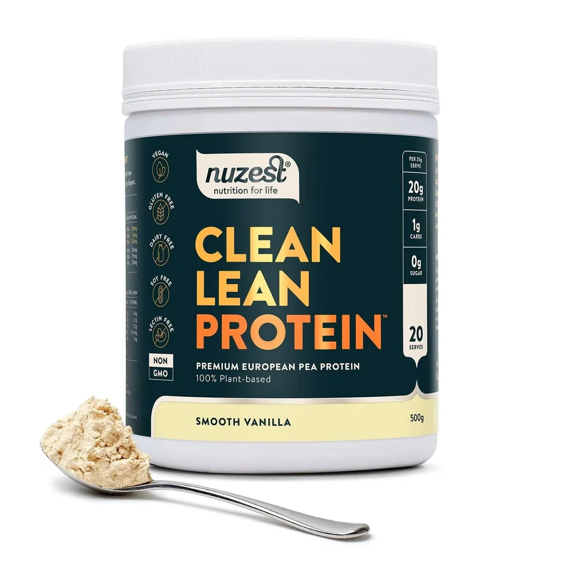 Nuzest Clean Lean Protein - Smooth Vanilla - 500g