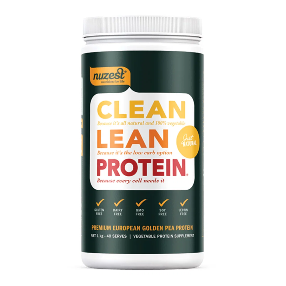 Nuzest Clean Lean Protein - Just Natural - Just Natural