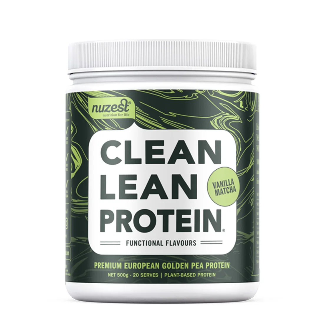 Nuzest Clean Lean Protein Functional Flavours - Vanilla Matcha - 500g