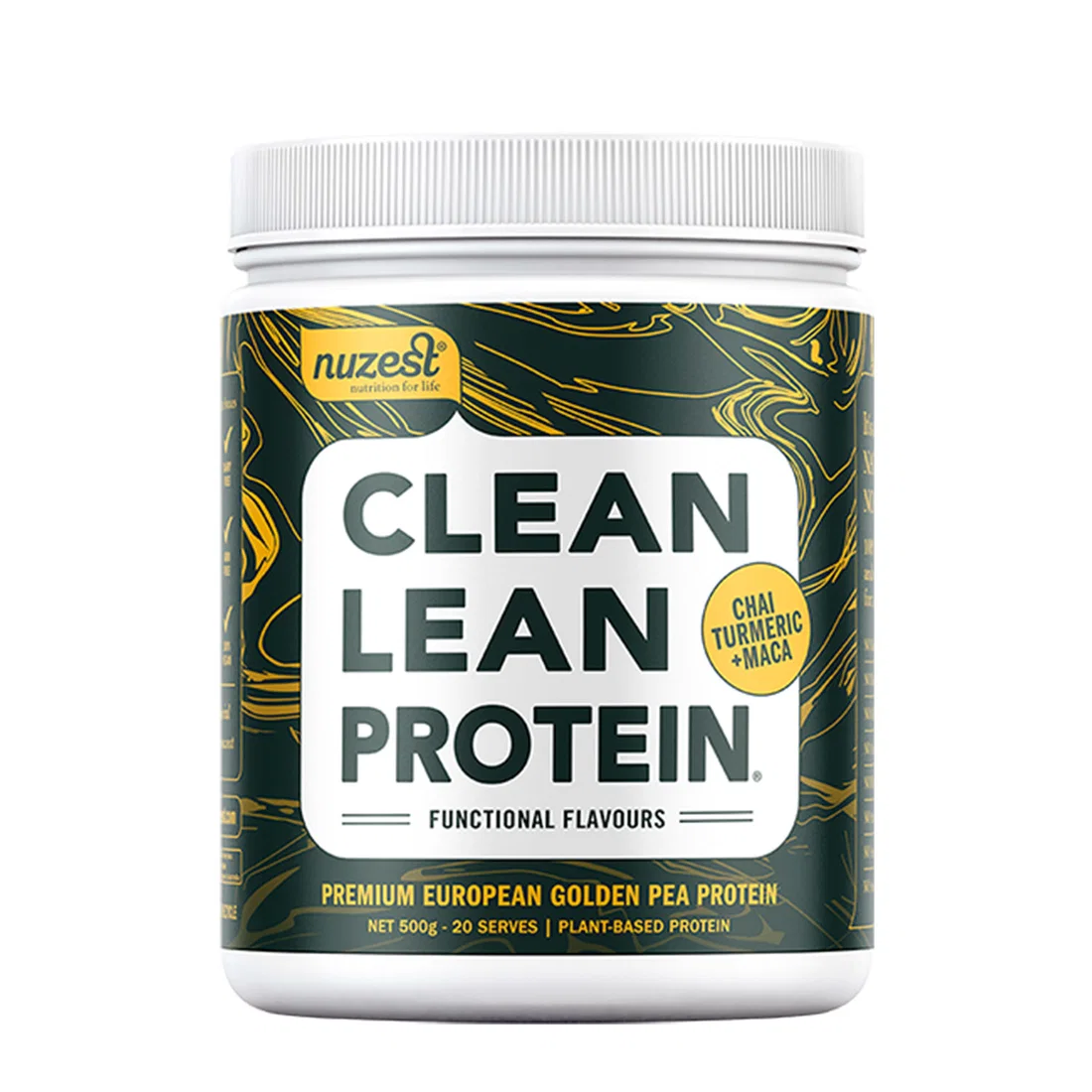 Nuzest Clean Lean Protein Functional Flavours - Chai Turmeric + Maca - 500g