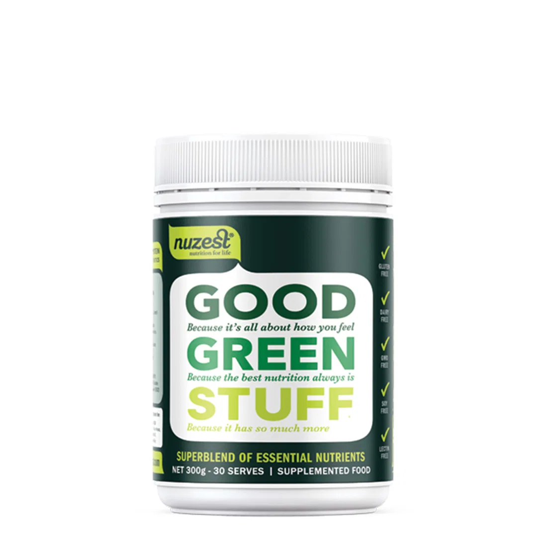 Nuzest Good Green Stuff Natural - 300g