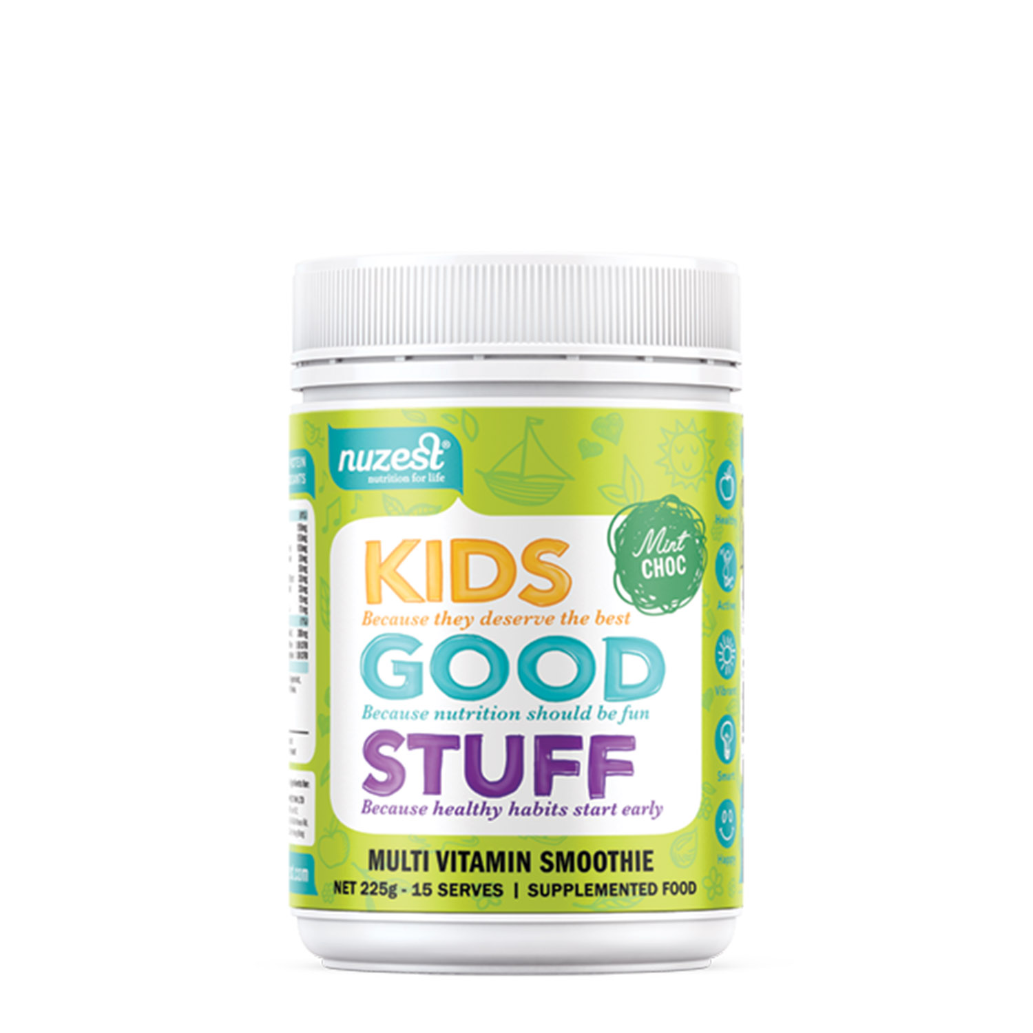 Nuzest Kids Good Stuff - Mint Choc - 225g