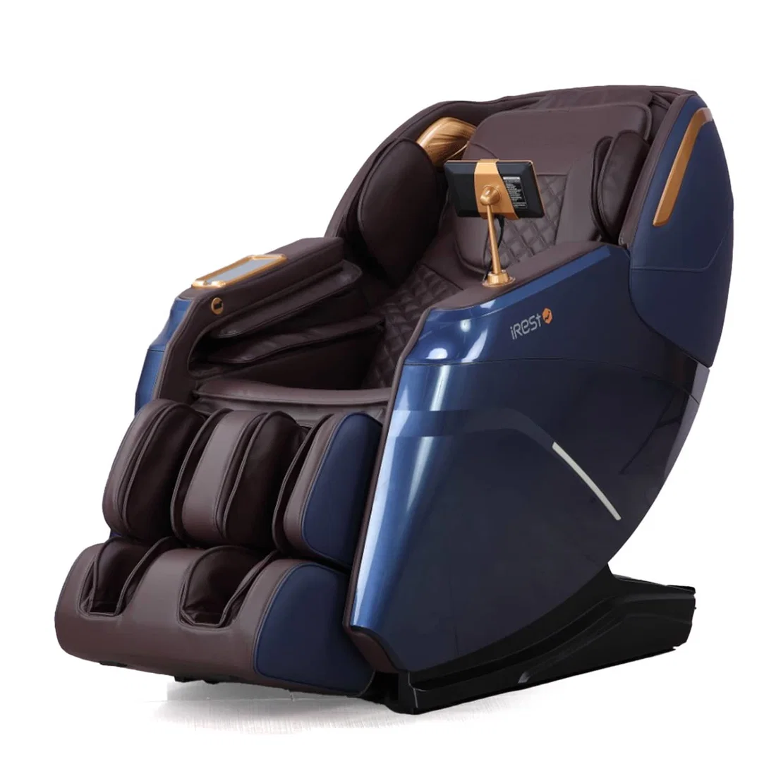 iRest A3368S Smart Full Body Massage Chair with Voice Control - Brown