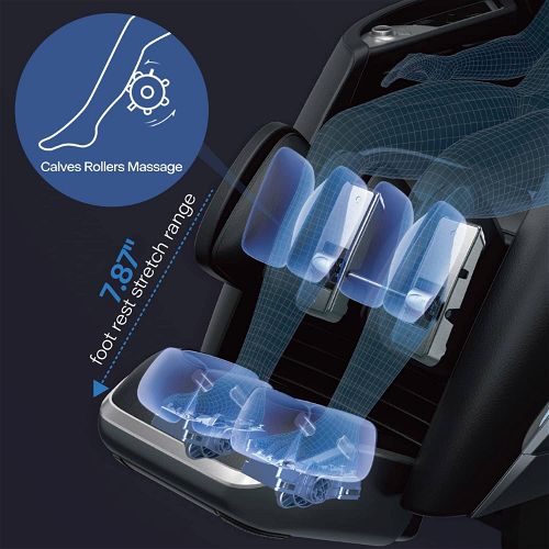 iRest A710 4D Massage Smart Health Cloud Massage Chair-Black