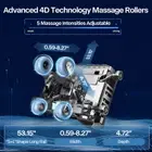 iRest A710 4D Massage Smart Health Cloud Massage Chair - Silver