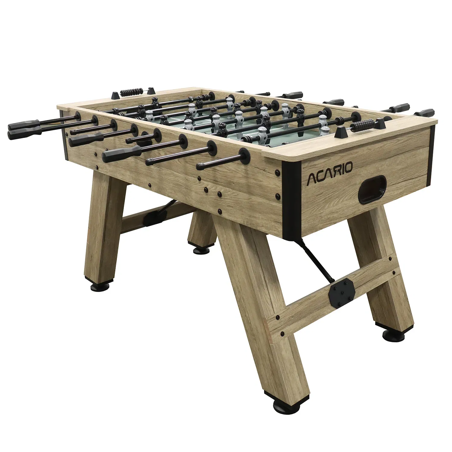 Acario Blitz Foosball Table - 5ft - Wooden