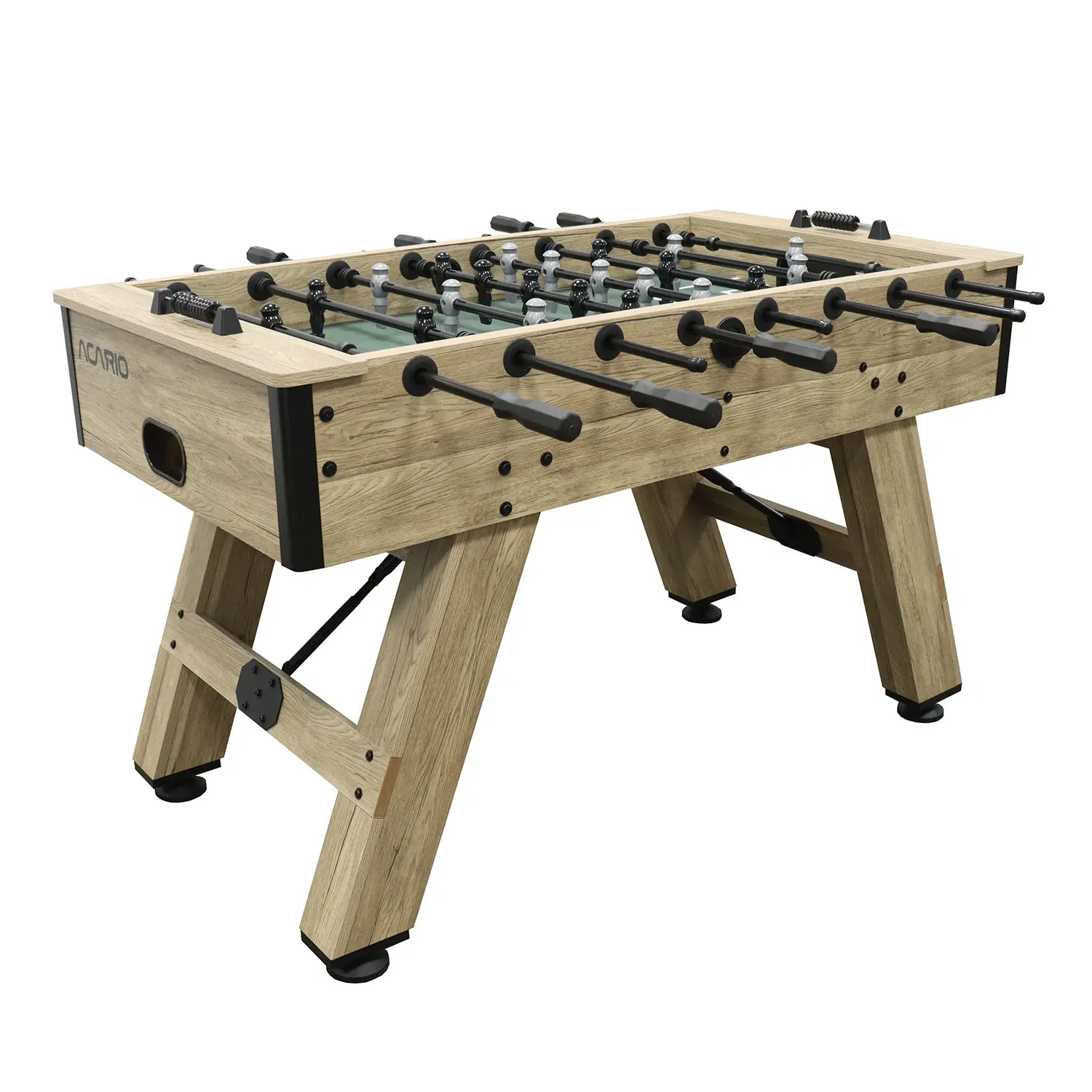 Acario Blitz Foosball Table - 5ft - Wooden