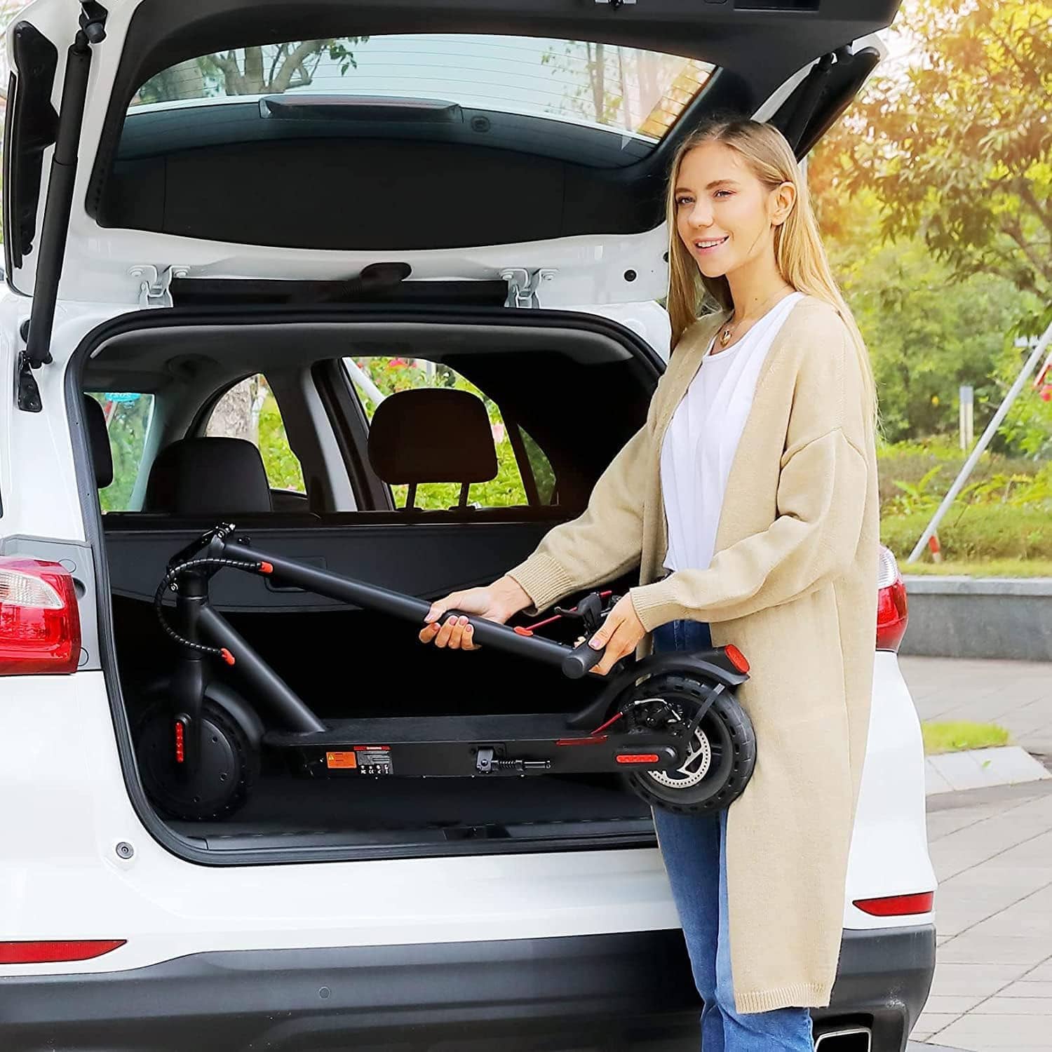 فوكس للياقة البدنية سكوتر كهربائي قابل للطي للبالغين