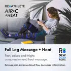 ReAthlete Air Compression Leg Massager With Heat Therapy