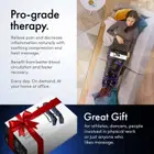 ReAthlete Air Compression Leg Massager With Heat Therapy