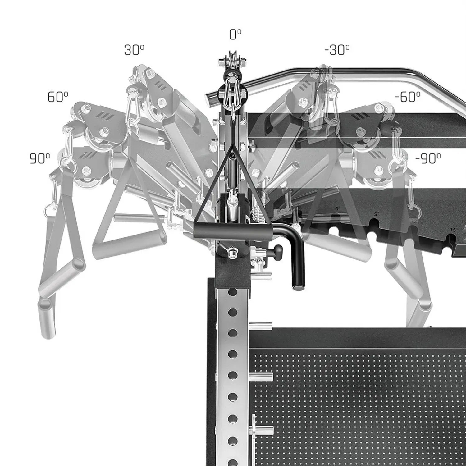القوة الغاشمة جهاز التدريب الوظيفي المتكامل ALFA مع جهاز سميث المتقارب